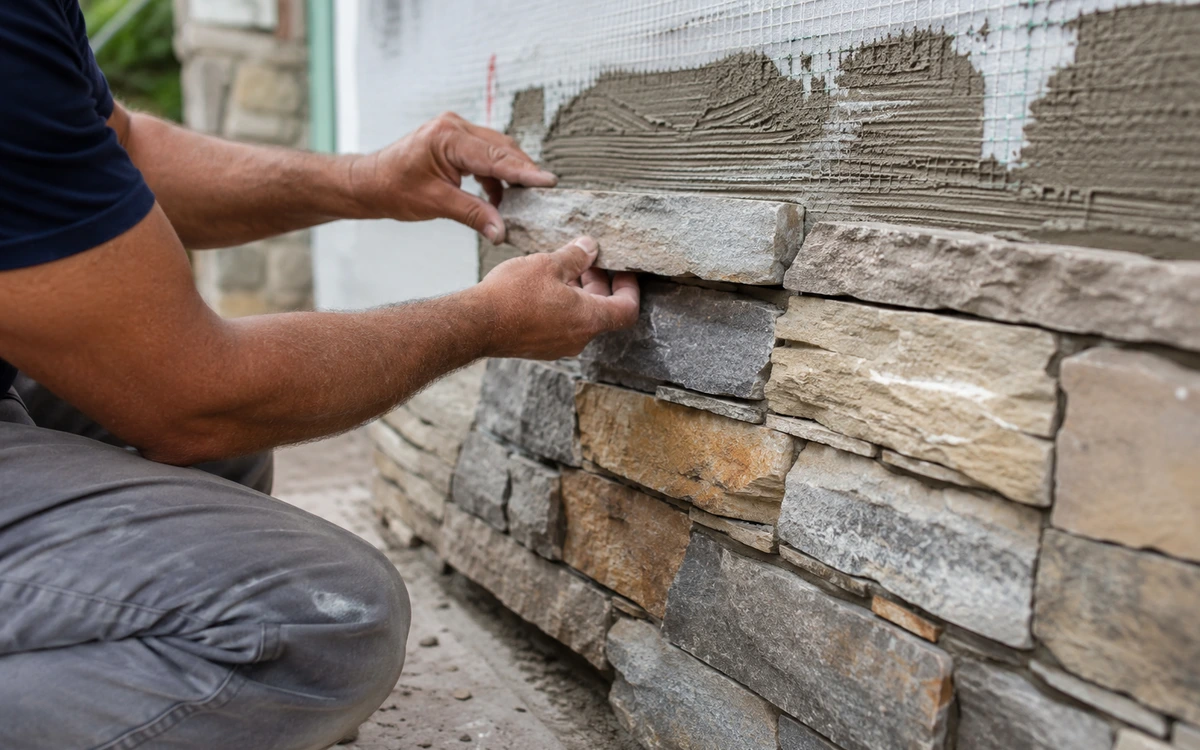 Stone siding contractor